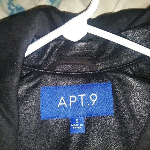 Faux Leather Black Jacket - Picture 3 of 5